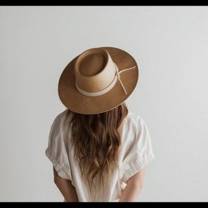 Gigi Pip Bre Pork Pie Straw Bucket Hat